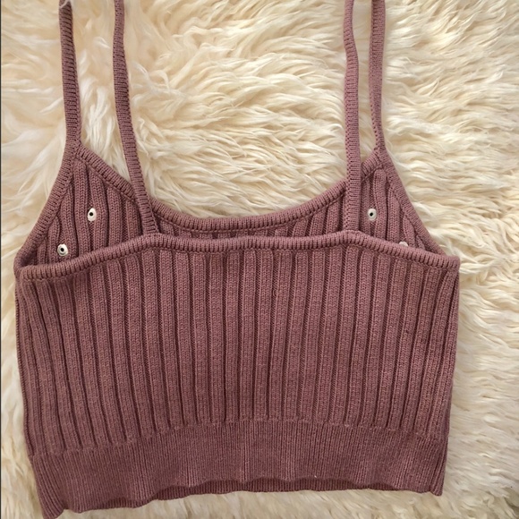 Revolve Studded Tank Top Mocha Lovers & Friends - Picture 2 of 3